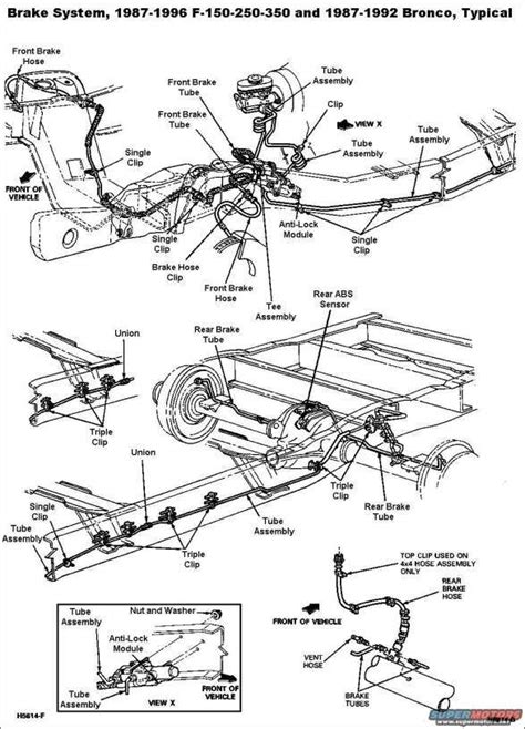 1987 toyota tacoma pickup brake line rear junction box|Toyota brake line flare nut.